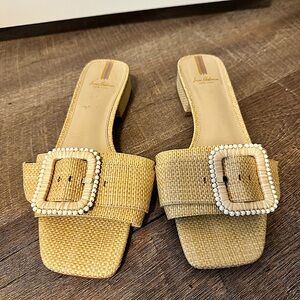 Sam Edelman Wicker Block Heels